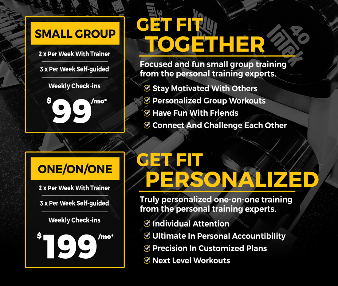 the gym personal trainer price